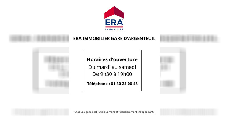 Ma-Cabane - Vente Appartement ARGENTEUIL, 60 m²