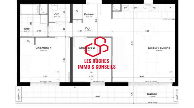 Ma-Cabane - Vente Appartement Argenteuil, 64 m²