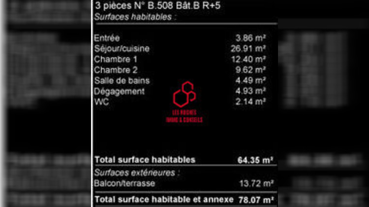 Ma-Cabane - Vente Appartement Argenteuil, 64 m²