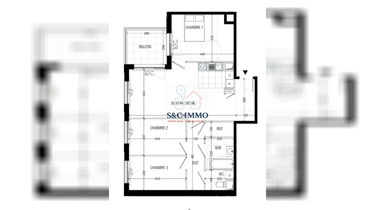Ma-Cabane - Vente Appartement Argenteuil, 80 m²