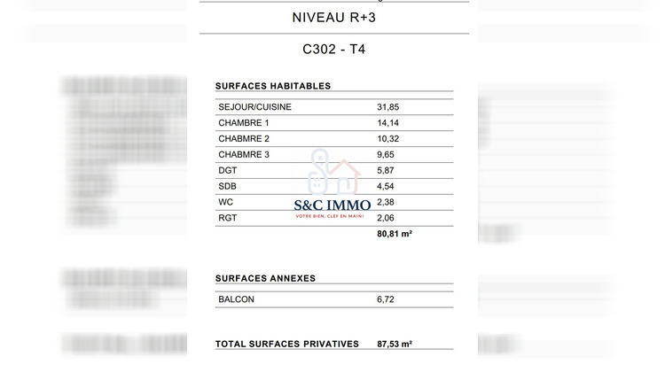 Ma-Cabane - Vente Appartement Argenteuil, 80 m²