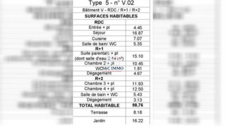 Ma-Cabane - Vente Appartement Argenteuil, 98 m²