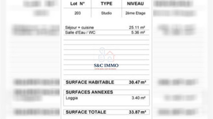 Ma-Cabane - Vente Appartement Arnouville (), 30 m²