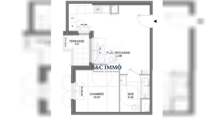 Ma-Cabane - Vente Appartement Arnouville (), 39 m²