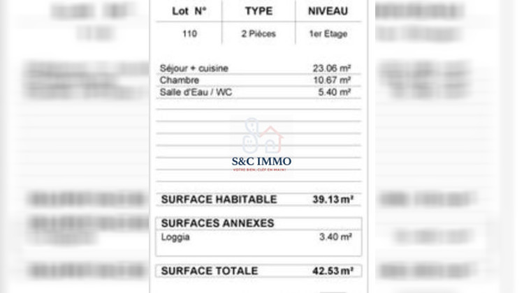 Ma-Cabane - Vente Appartement Arnouville (), 39 m²