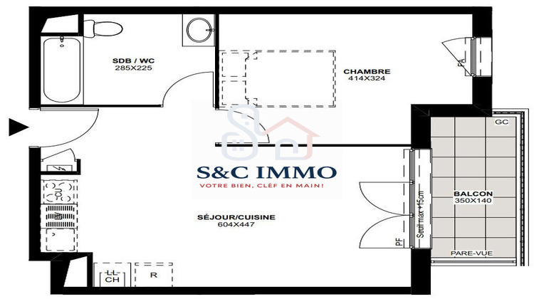 Ma-Cabane - Vente Appartement Arnouville, 41 m²