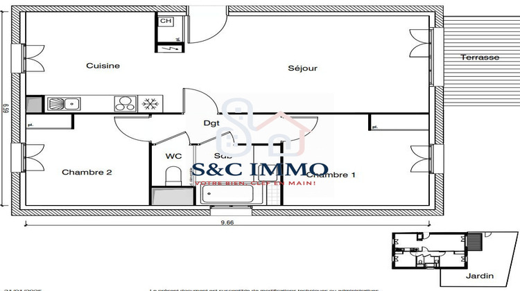 Ma-Cabane - Vente Appartement Arpajon, 60 m²