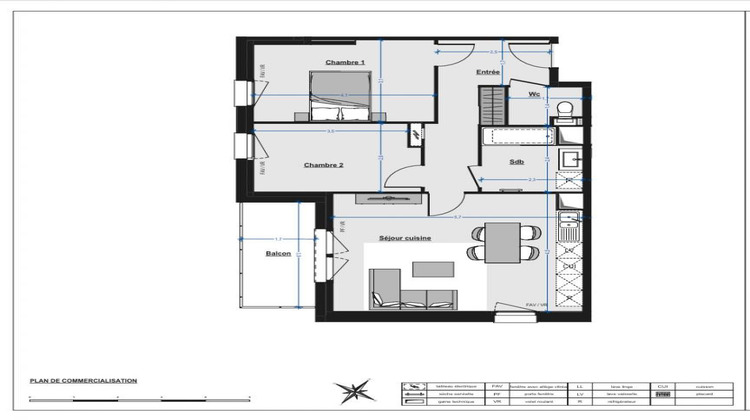 Ma-Cabane - Vente Appartement ARRAS, 63 m²