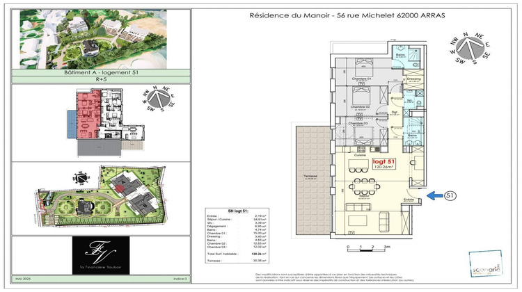 Ma-Cabane - Vente Appartement Arras, 120 m²