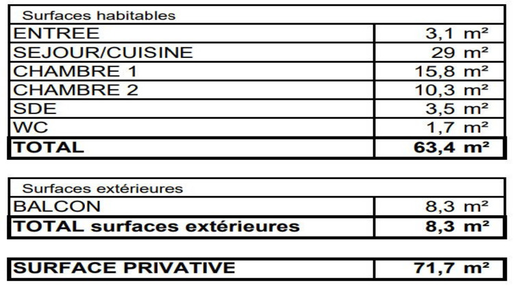 Ma-Cabane - Vente Appartement Artigues-près-Bordeaux, 65 m²