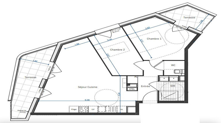 Ma-Cabane - Vente Appartement Artigues-près-Bordeaux, 64 m²