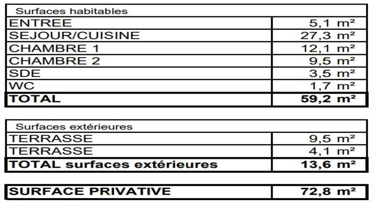 Ma-Cabane - Vente Appartement Artigues-près-Bordeaux, 64 m²