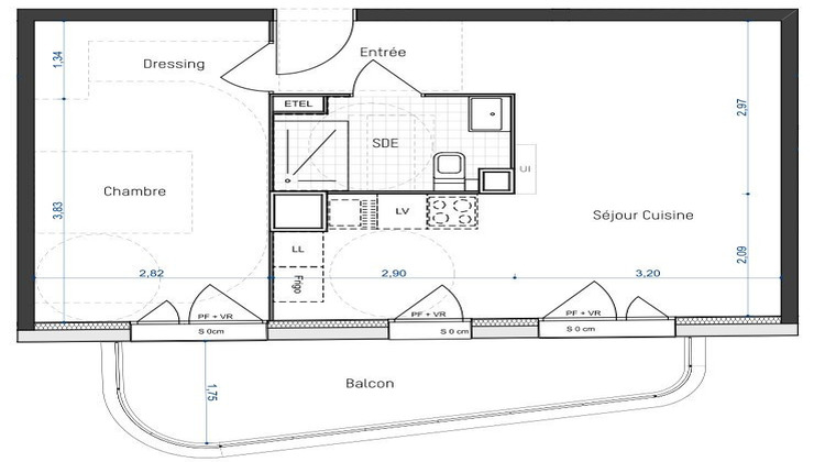 Ma-Cabane - Vente Appartement Artigues-près-Bordeaux, 45 m²