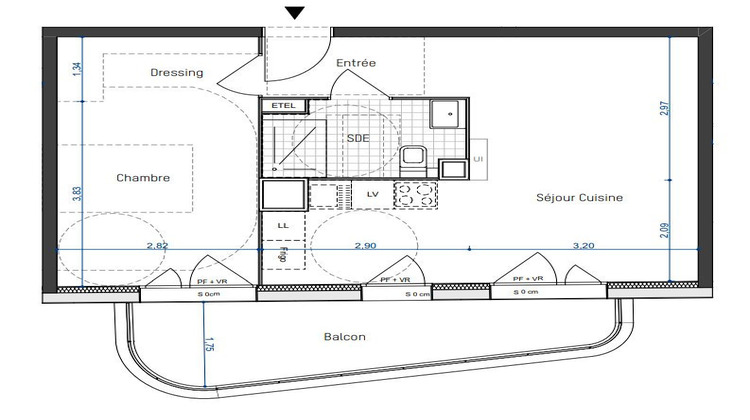 Ma-Cabane - Vente Appartement Artigues-près-Bordeaux, 45 m²