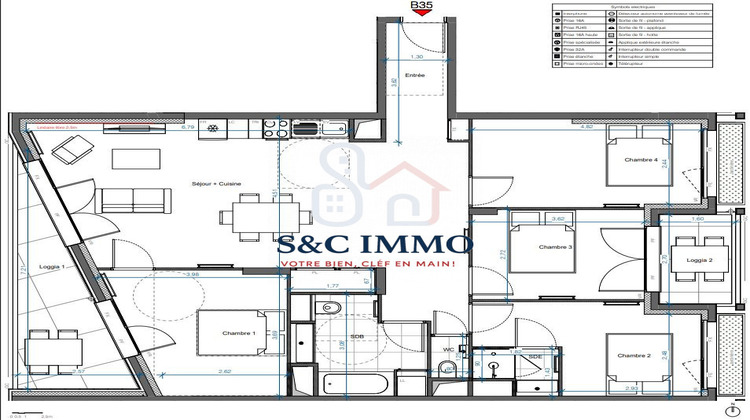 Ma-Cabane - Vente Appartement Asnières-sur-Seine, 101 m²