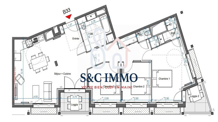 Ma-Cabane - Vente Appartement Asnières-sur-Seine, 88 m²