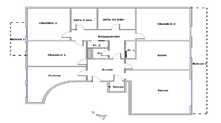 Ma-Cabane - Vente Appartement ASNIERES-SUR-SEINE, 116 m²