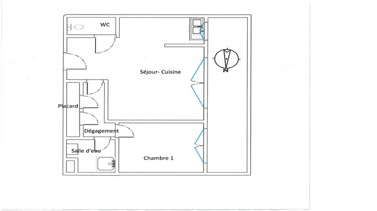 Ma-Cabane - Vente Appartement ASNIERES-SUR-SEINE, 46 m²