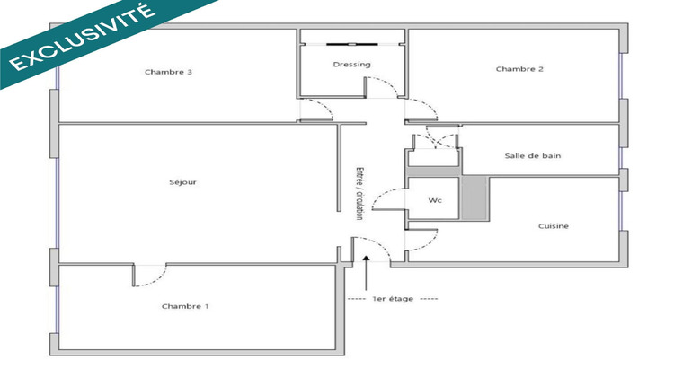 Ma-Cabane - Vente Appartement Asnières-sur-Seine, 78 m²
