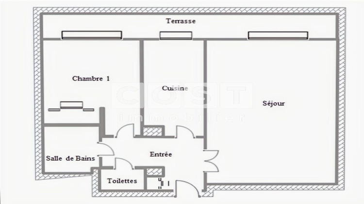 Ma-Cabane - Vente Appartement Asnières-sur-Seine, 47 m²