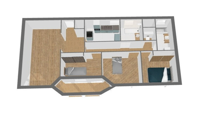 Ma-Cabane - Vente Appartement ASNIERES SUR SEINE, 88 m²