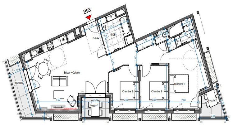 Ma-Cabane - Vente Appartement ASNIERES-SUR-SEINE, 92 m²