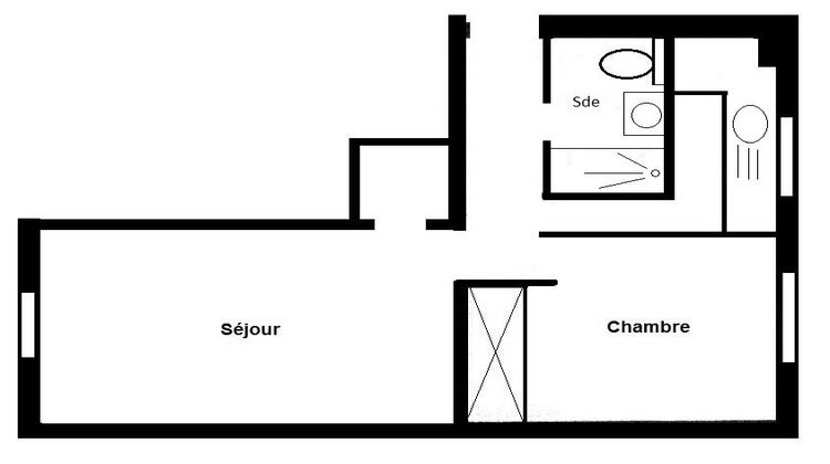 Ma-Cabane - Vente Appartement ASNIERES-SUR-SEINE, 43 m²