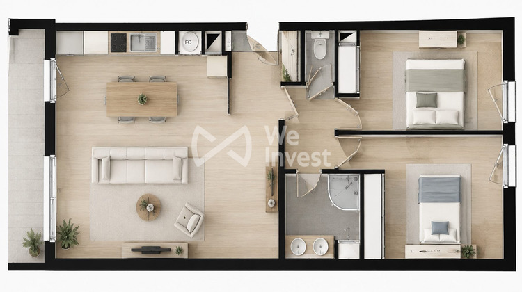 Ma-Cabane - Vente Appartement Asnières-sur-Seine, 67 m²