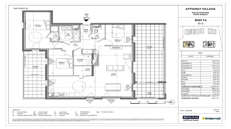 Ma-Cabane - Vente Appartement ATTIGNAT, 109 m²