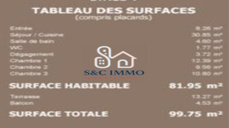 Ma-Cabane - Vente Appartement Aubervilliers (), 79 m²