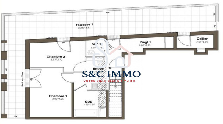 Ma-Cabane - Vente Appartement Aubervilliers (), 118 m²