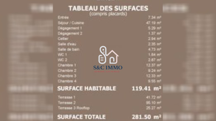 Ma-Cabane - Vente Appartement Aubervilliers (), 118 m²