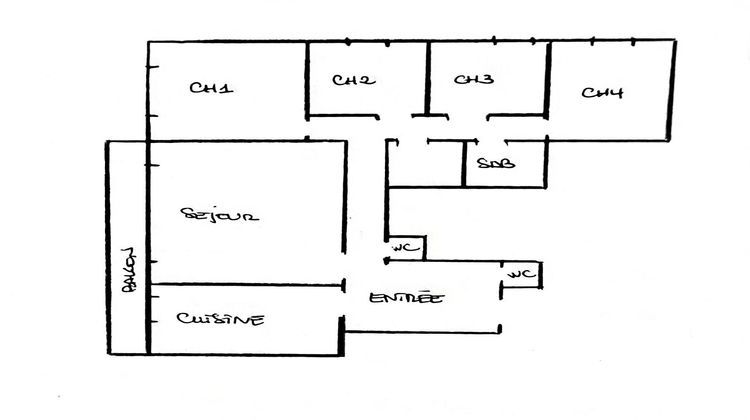 Ma-Cabane - Vente Appartement AUBERVILLIERS, 92 m²