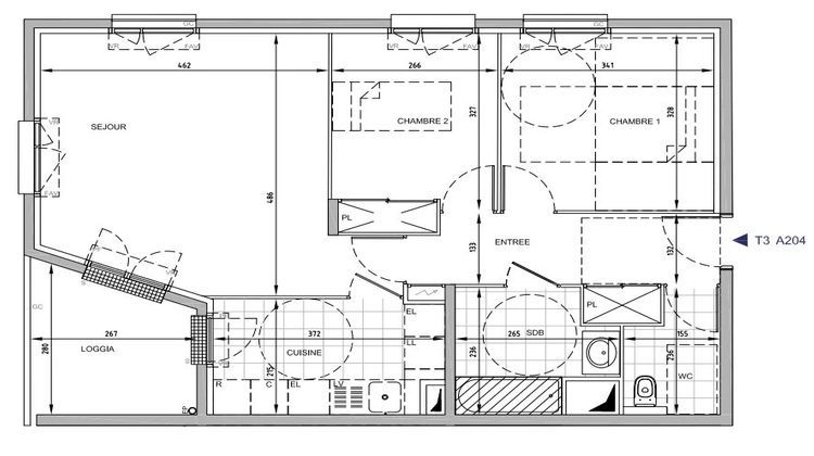 Ma-Cabane - Vente Appartement Aubervilliers, 73 m²