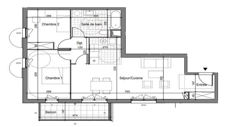 Ma-Cabane - Vente Appartement Aubervilliers, 73 m²