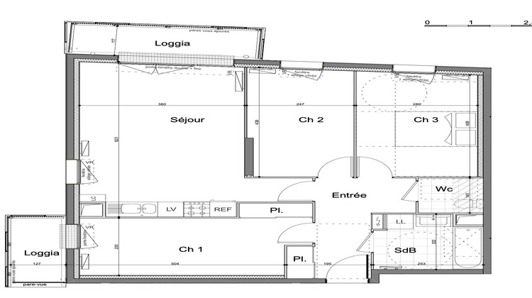 Ma-Cabane - Vente Appartement Aubervilliers, 73 m²