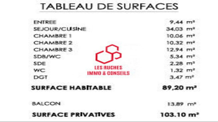 Ma-Cabane - Vente Appartement Aubervilliers, 89 m²