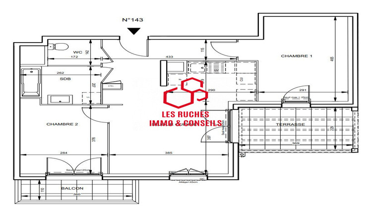 Ma-Cabane - Vente Appartement Aubervilliers, 63 m²