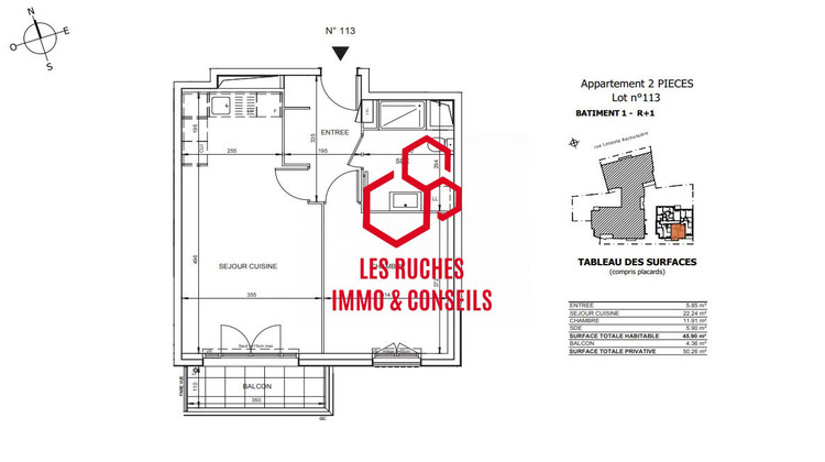 Ma-Cabane - Vente Appartement Aubervilliers, 45 m²