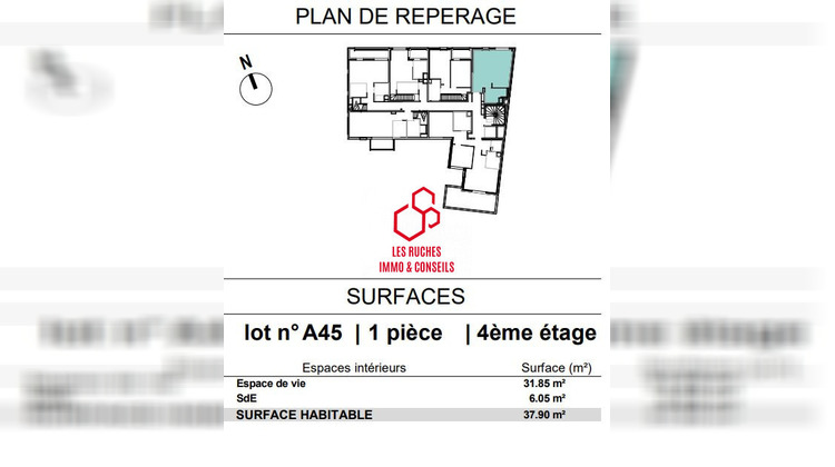 Ma-Cabane - Vente Appartement Aubervilliers, 37 m²