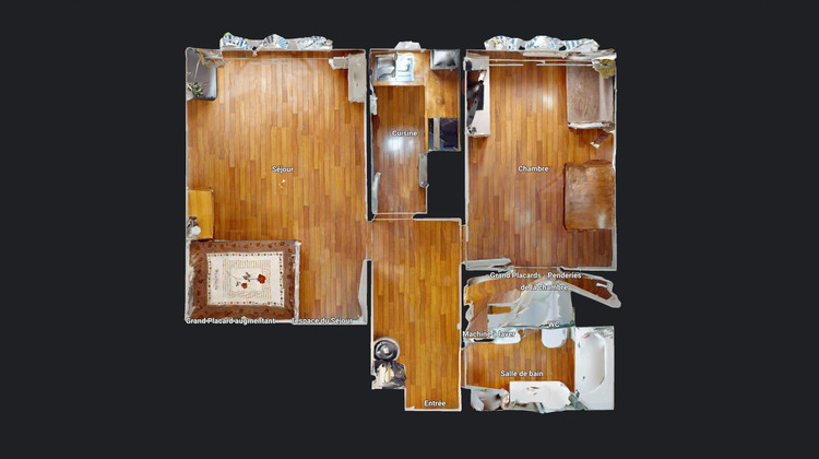 Ma-Cabane - Vente Appartement AUBERVILLIERS, 46 m²