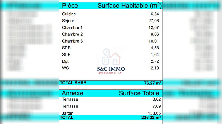 Ma-Cabane - Vente Appartement Aubervilliers, 76 m²