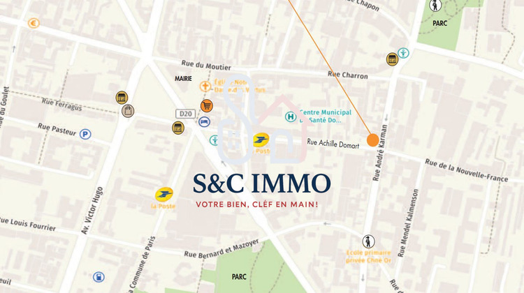 Ma-Cabane - Vente Appartement Aubervilliers, 76 m²