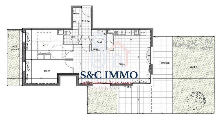 Ma-Cabane - Vente Appartement Aubervilliers, 70 m²