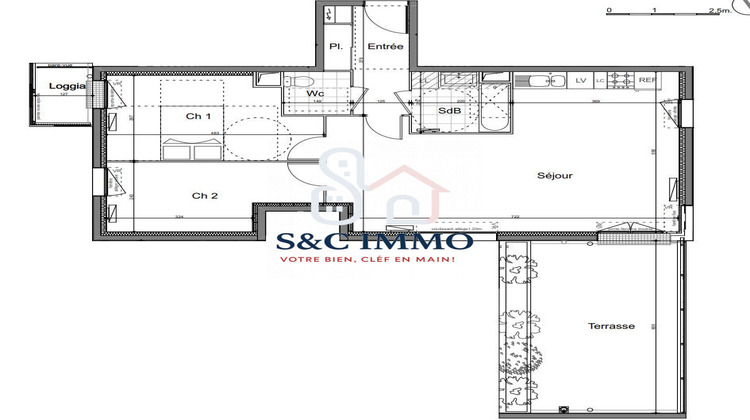 Ma-Cabane - Vente Appartement Aubervilliers, 70 m²