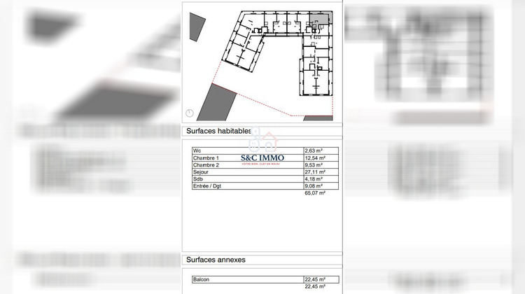Ma-Cabane - Vente Appartement Aubervilliers, 65 m²