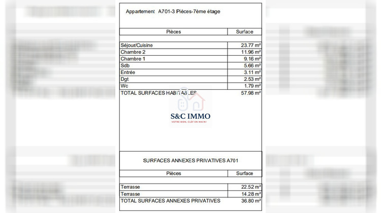 Ma-Cabane - Vente Appartement Aubervilliers, 58 m²