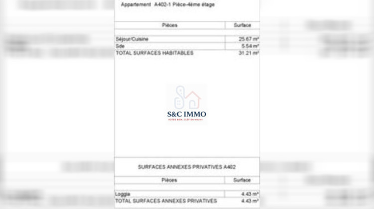 Ma-Cabane - Vente Appartement Aubervilliers, 31 m²