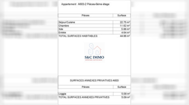 Ma-Cabane - Vente Appartement Aubervilliers, 43 m²