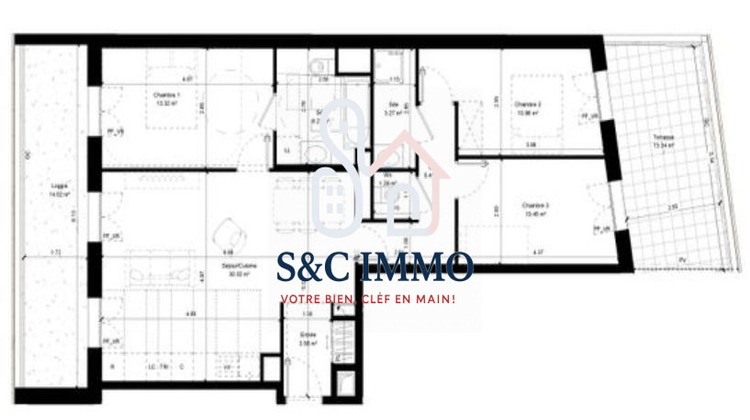 Ma-Cabane - Vente Appartement Aubervilliers, 85 m²